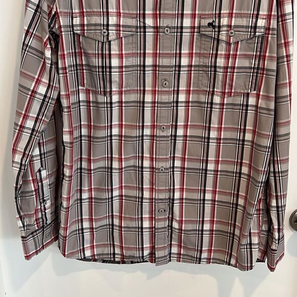 Wrangler Men’s XL Western rodeo cowboy button down long sleeved shirt - Picture 3 of 15
